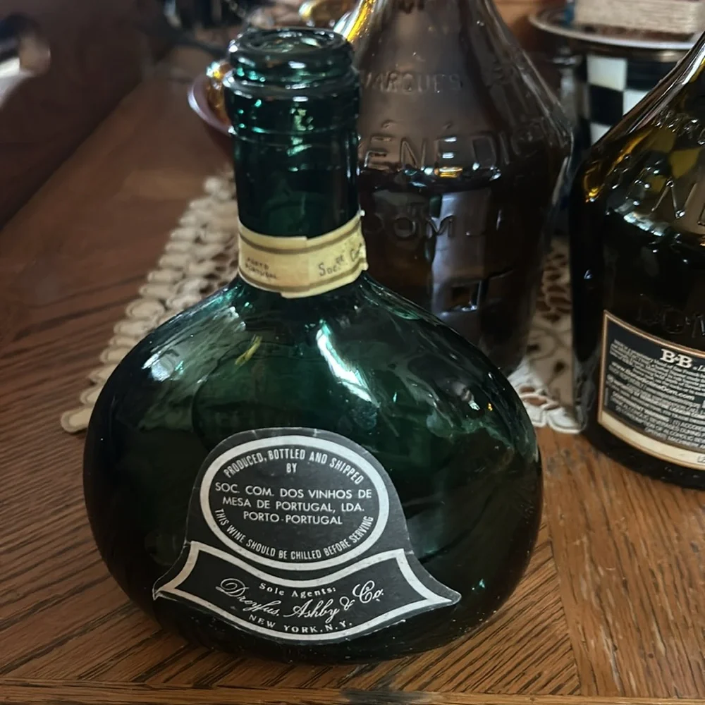 Vintage Glass Liquor & Wine Decanters